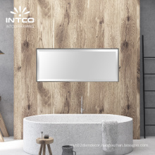 INTCO Hot Selling Hotel House Bathroom Decorative Narrow Edge Framed Rectangle Bath Mirror